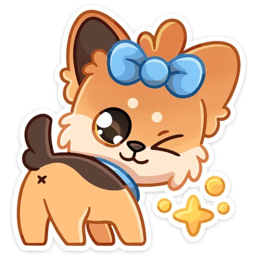 Стикер Кнопа