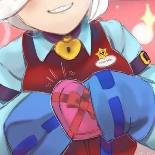 Стикер Колетт