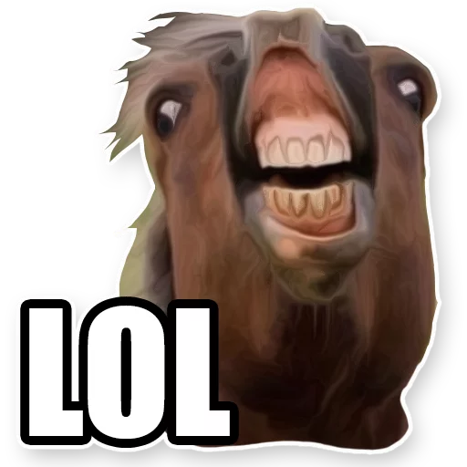 Стикер Кони