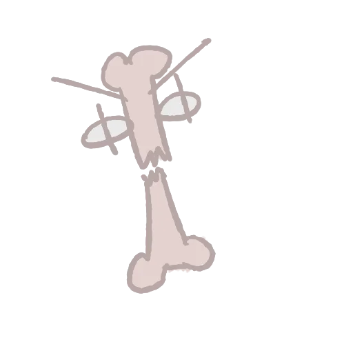 Стикер Косточка by Hhehold