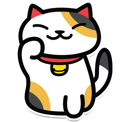 Стикер Котэ