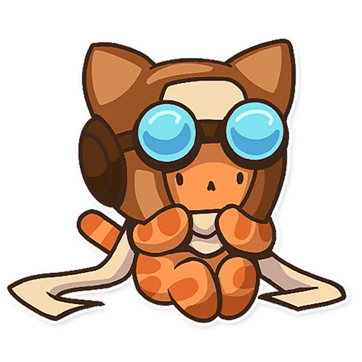 Стикер kot.pilot