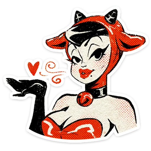 Стикер Козетта