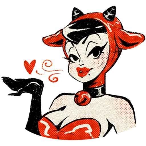 Стикер Козетта Без Текста