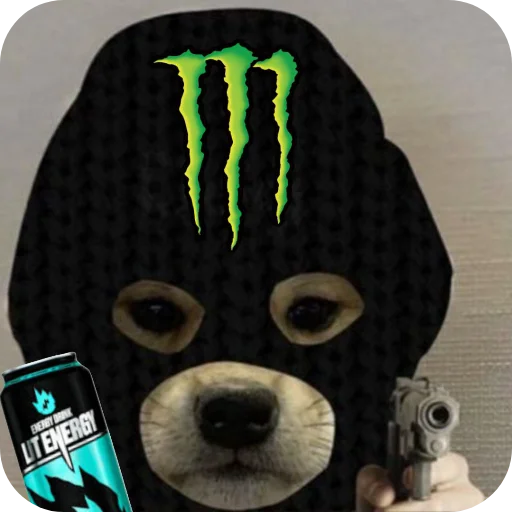 Стикер КРУТЫЕ ПСЫ