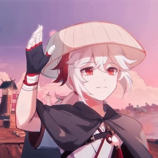 Стикер Kaedehara Kazuha