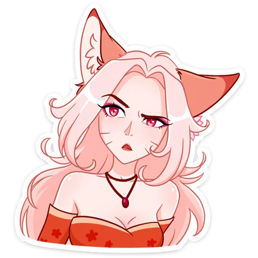 Стикер Госпожа Аи