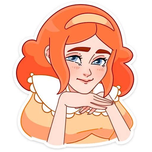 Стикер Леди Ольга