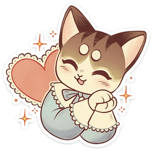 Стикер Лапка