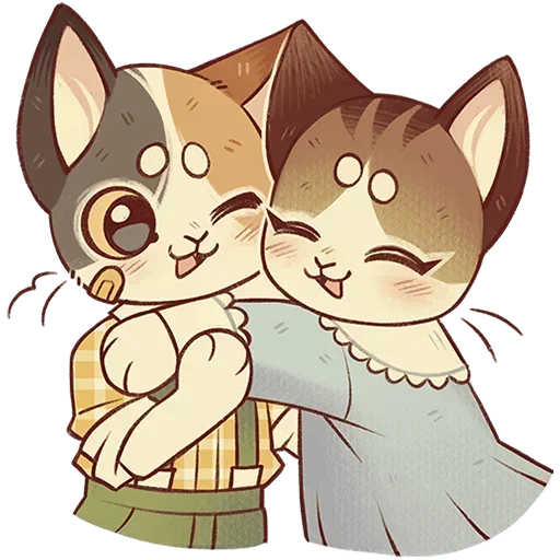 Стикер Лапка и Пломбир Без Текста