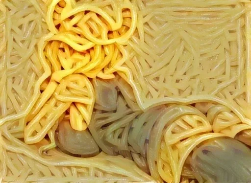 Стикер Хочу лапшу
