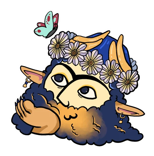 Стикер Laughmassu