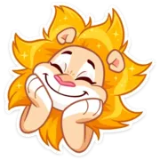 Стикер Лёва