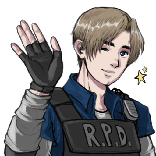 Стикер Leon S. Kennedy