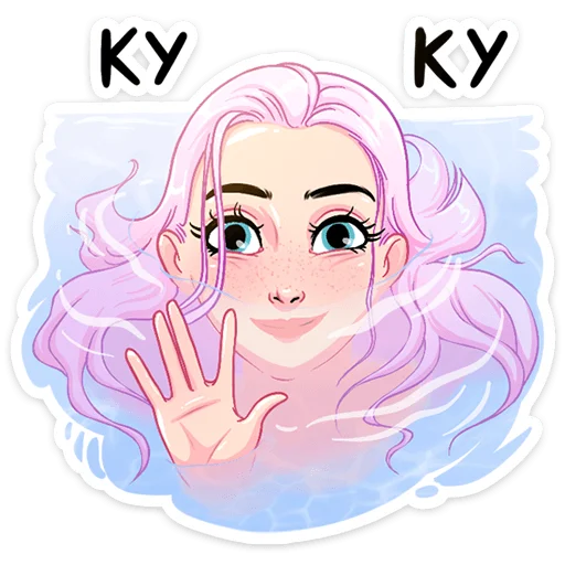 Стикер Летта