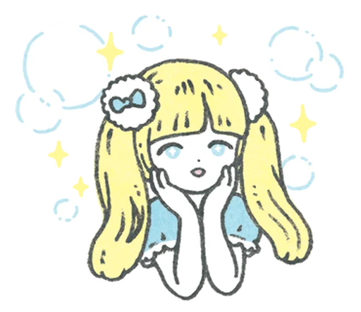 Стикер ˖ . ໒ Little Doll ა : ♡ ︵