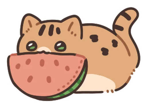 Стикер Котики