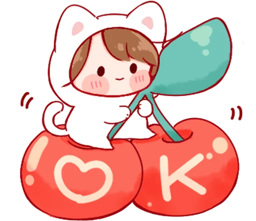 Стикер Kun cat
