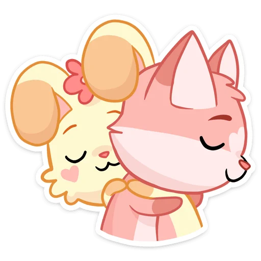 Стикер Лин и Ли