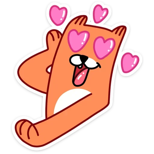 Стикер Лис из вк