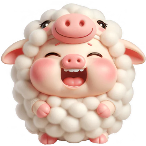 Стикер Свинячка