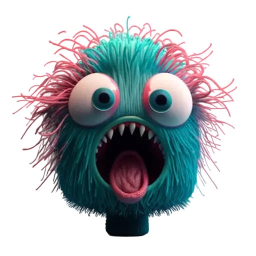 Стикер fuzzies
