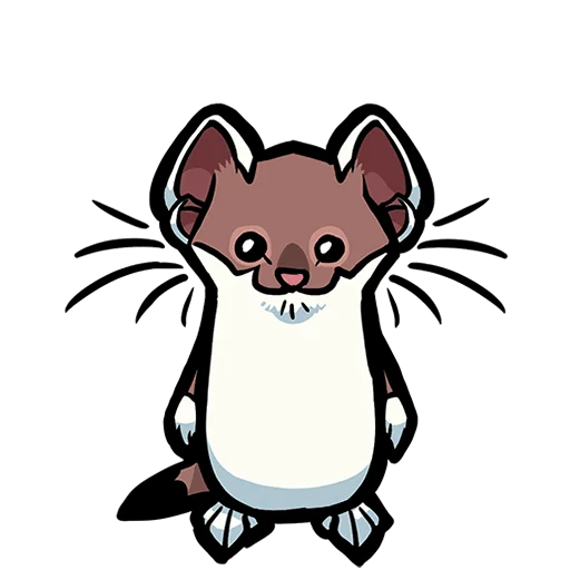 Стикер Горностайчик Гера Без Текста