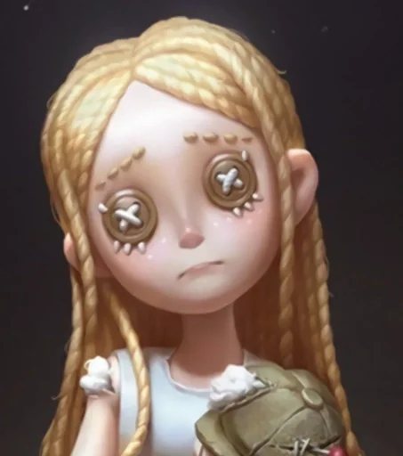 Стикер Lenore The Cute Little Dead Girl