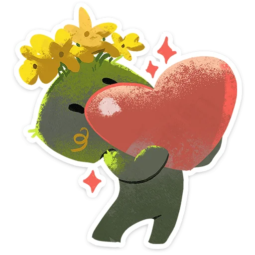 Стикер Камешковое безобразие