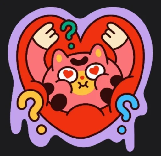 Стикер Любовь