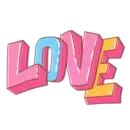 Стикер Love stickers