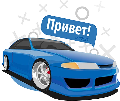 Стикер JDM
