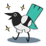 Стикер Mister Magpie