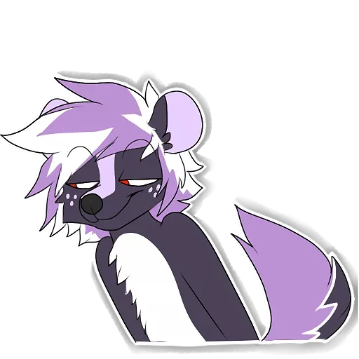 Стикер Маленький Скунс