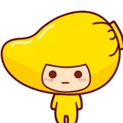 Стикер mango girl