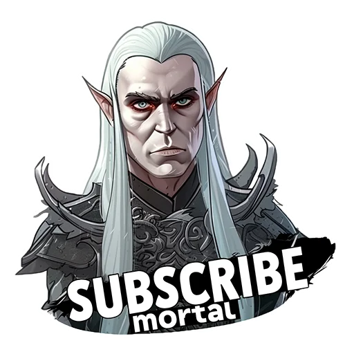 Стикер The Elder Scrolls Mannimarco