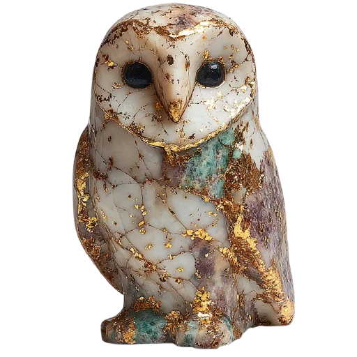 Стикер мрамор и золото