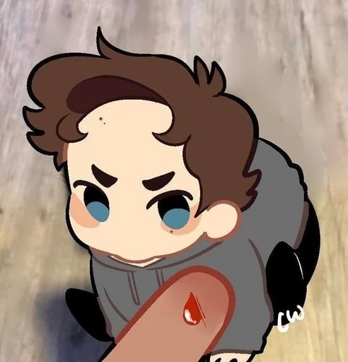 Стикер Марк Хитклифф