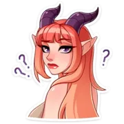 Стикер Медея