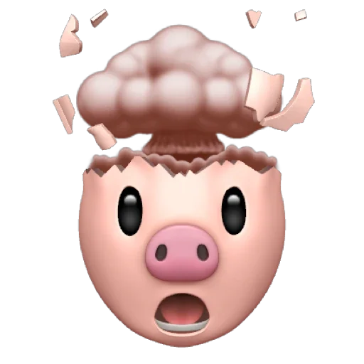 Стикер PIG MEMOJI