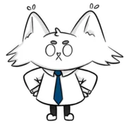 Стикер Мяу-Мяу котик Инспурер