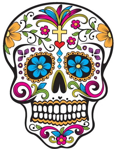 Стикер Mexican Skulls