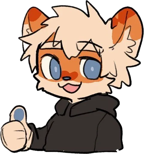 Стикер Milky tiger baby