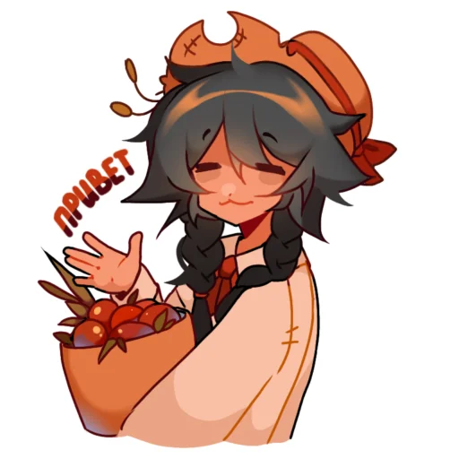 Стикер mina chan