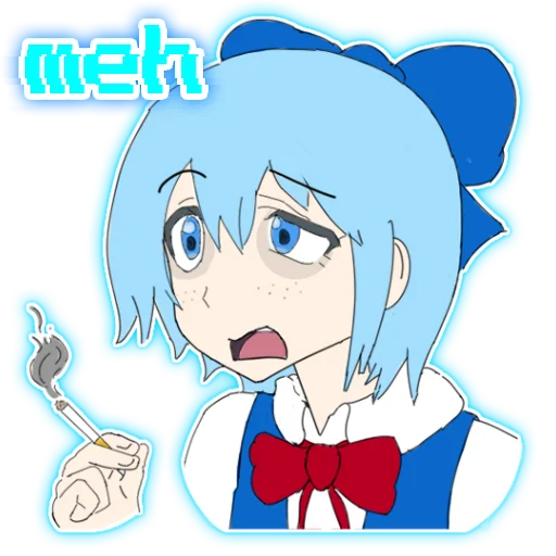 Стикер Гениальные стикеры девочки гения