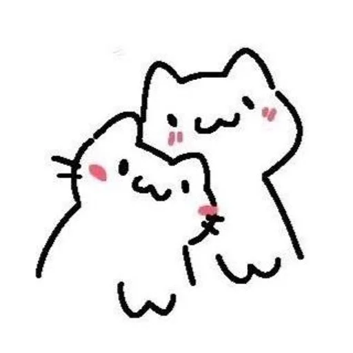 Стикер mini cats