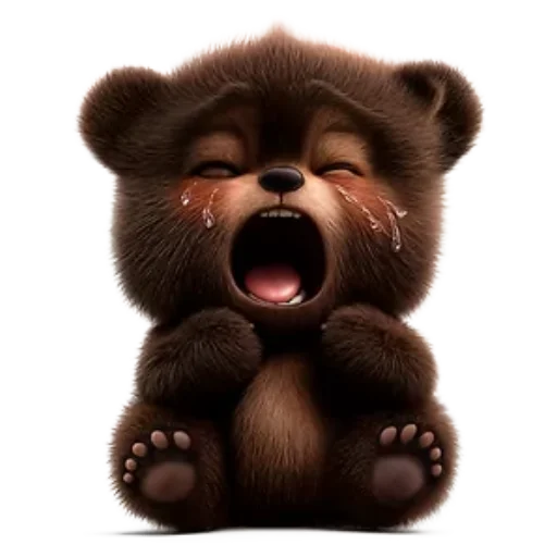 Стикер Мишутка по имени Макс