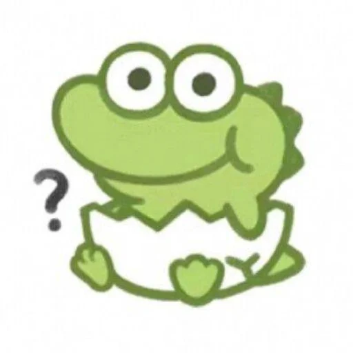 Стикер Cute Crocodile