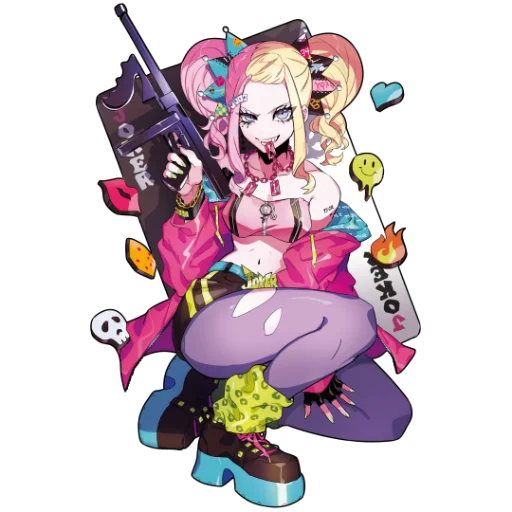 Стикер Модные девушки