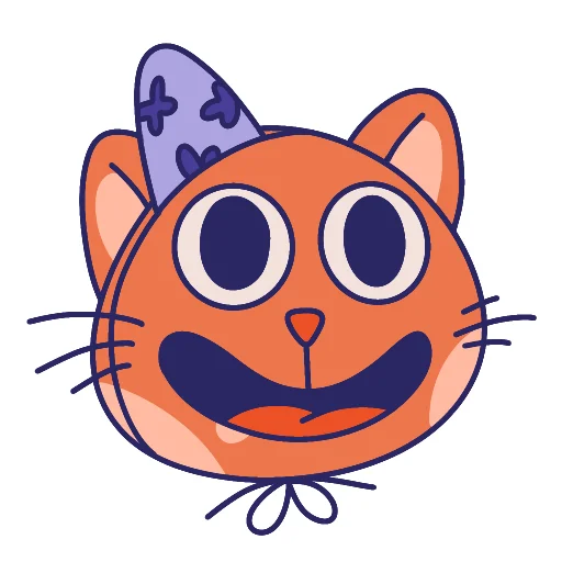 Стикер MOM The Cat